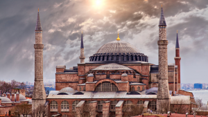 What is the significance of The Hagia Sophia?